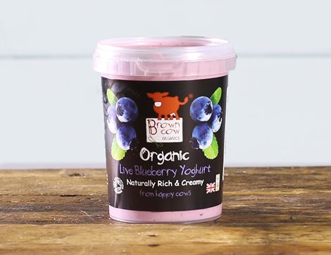 Blueberry Yogurt, Organic, Brown Cow Organics (480g)