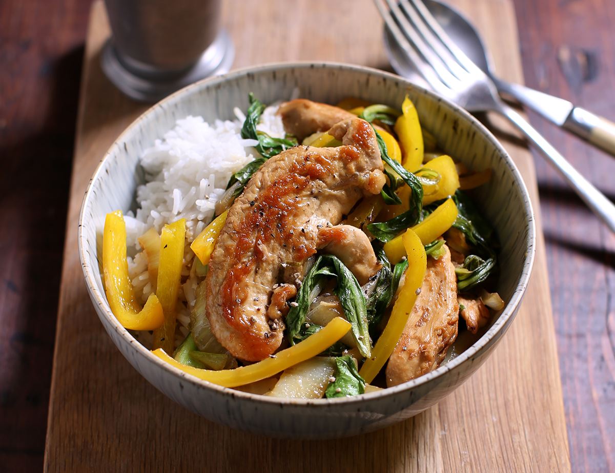 Honey & Ginger Chicken Stir-Fry