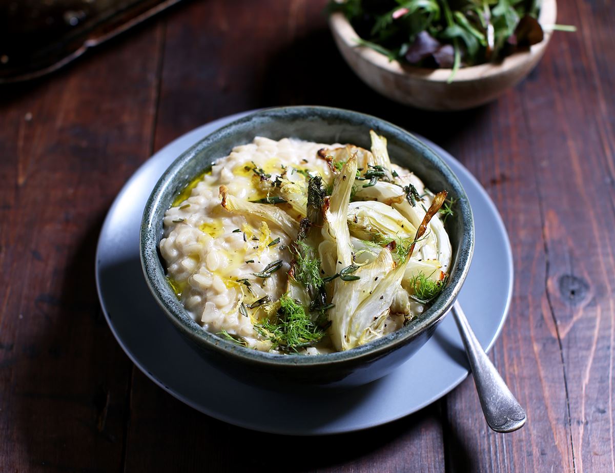 Fennel, Lemon & Rosemary Risotto