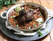 Pot Roasted Venison Shank Chilli 