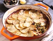 Lamb & Potato Hot Pot Pie