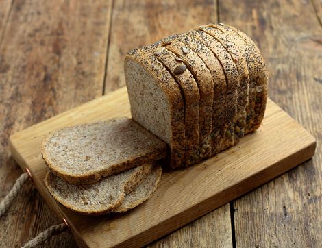 Mixed Seed Loaf, Sliced, Organic, Authentic Bread Co. (400g)