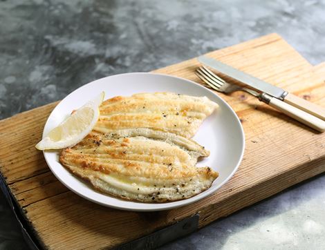 Lemon Sole Fillets, pack of 4 (320g)