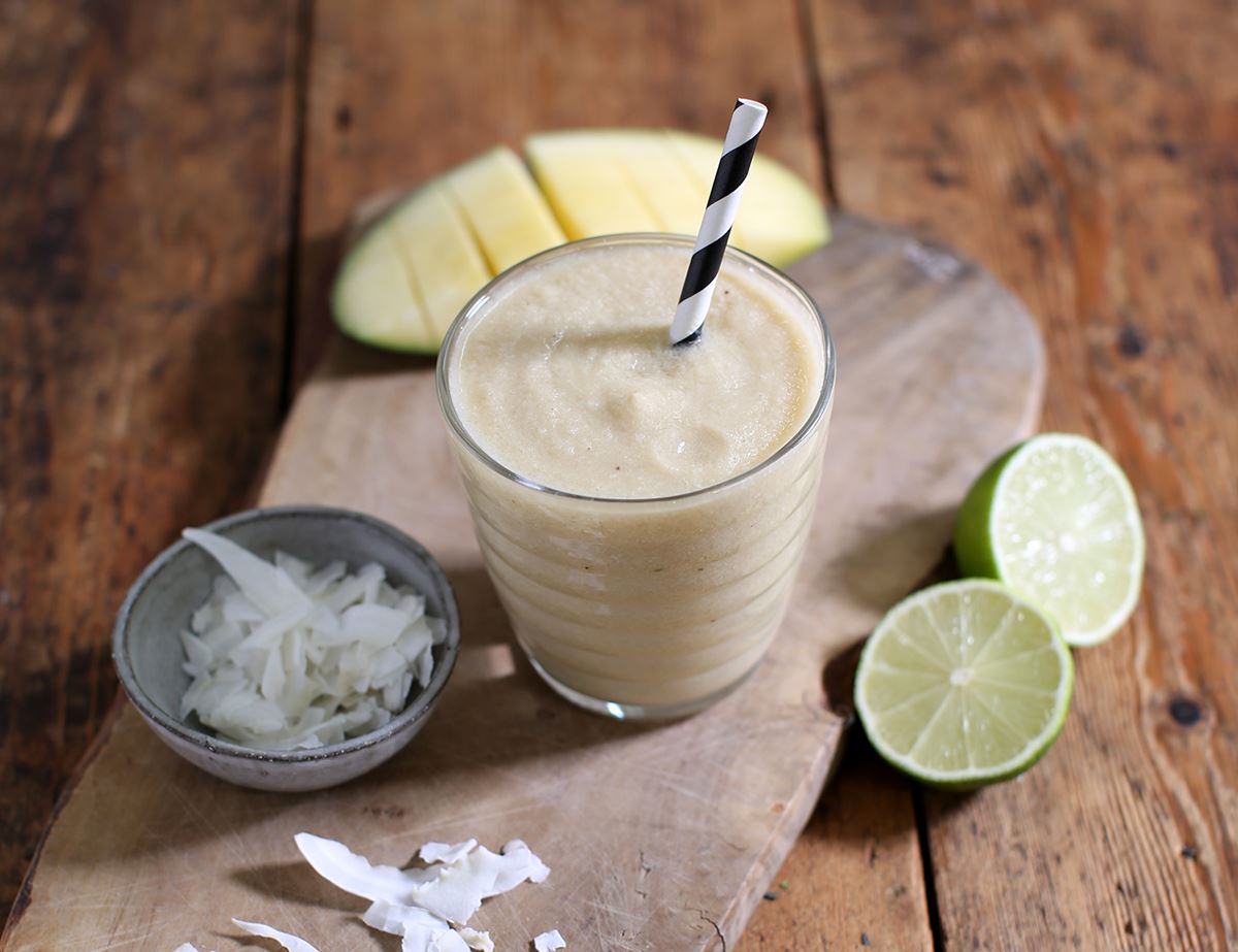 Mango, Lime & Coconut Crush Smoothie