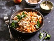 Crisp & Crunchy Carrot & Apple Slaw