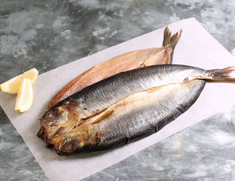 Smoked Whole Kippers, Inverawe, Pack of 2 (400g)