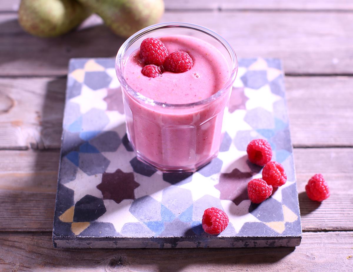 Raspberry, Apple & Pear Crush Smoothie