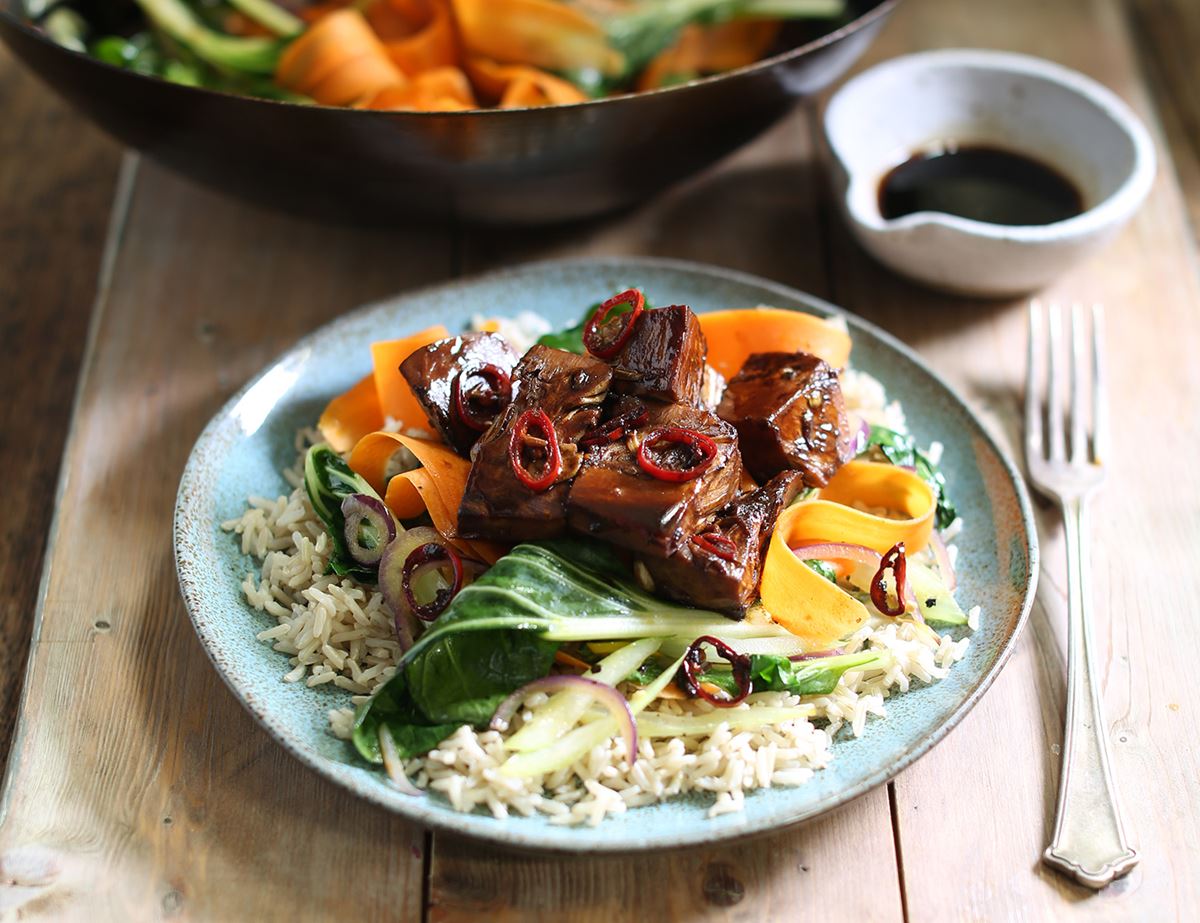 Hot & Sour Jackfruit Stir-Fry