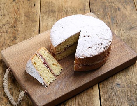 organic victoria sponge authentic bread co