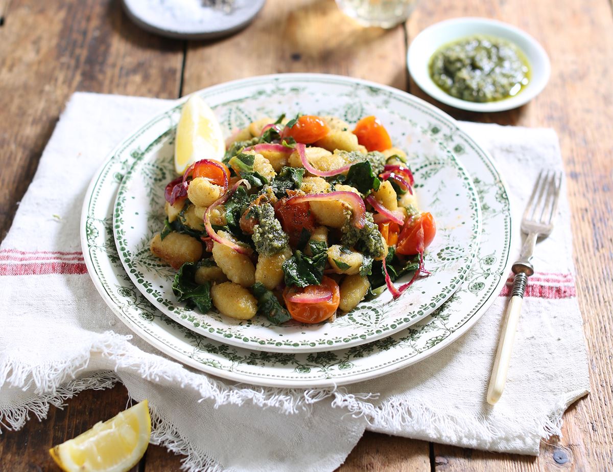 Pan Roasted Tomato Gnocchi