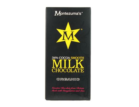 Smooth Milk Chocolate, Montezuma's (100g)