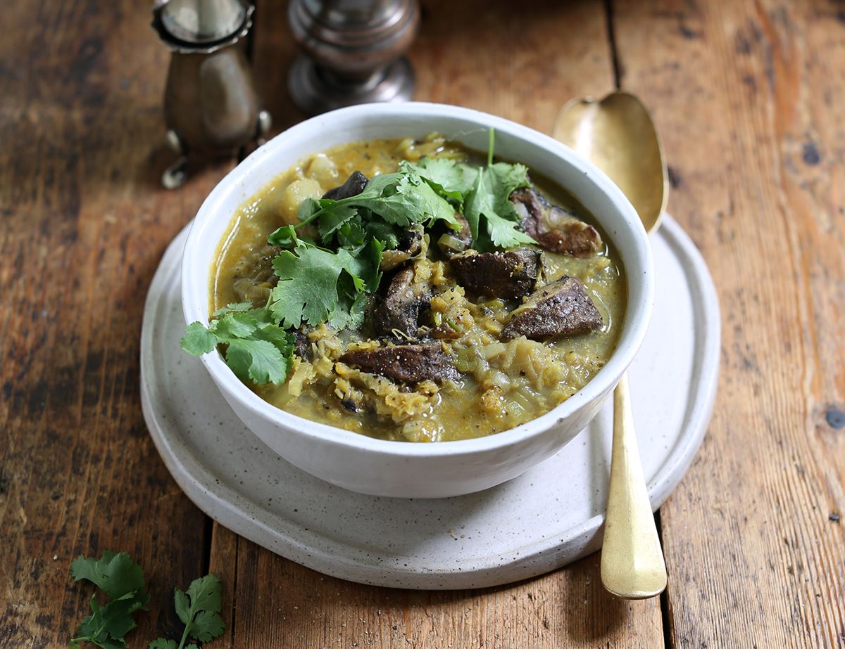 Chunky Mushroom Mulligatawny