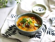 Spiced Tomato & Red Lentil Soup