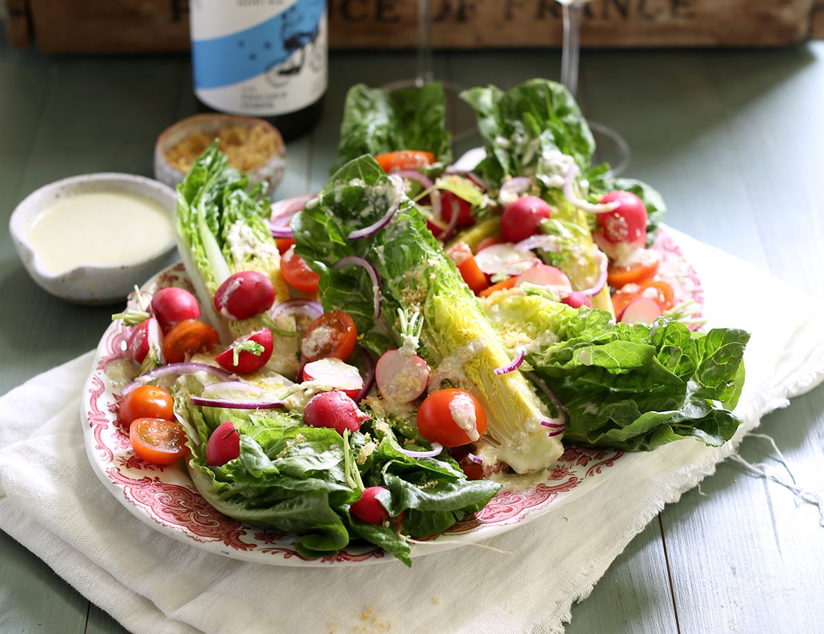 Mini Romaine & Perl Las Wedge Salad