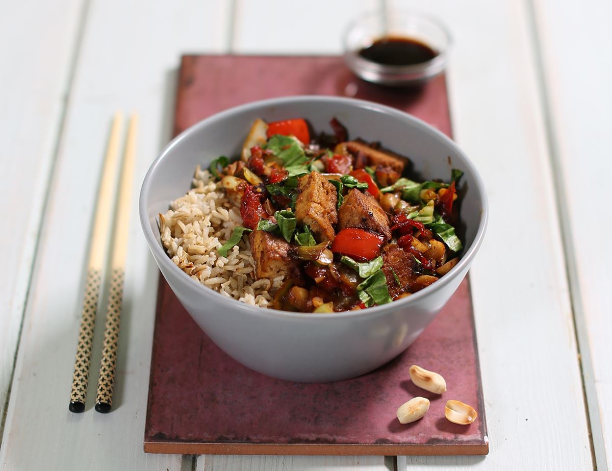 Kung Pao Tofu & Rice