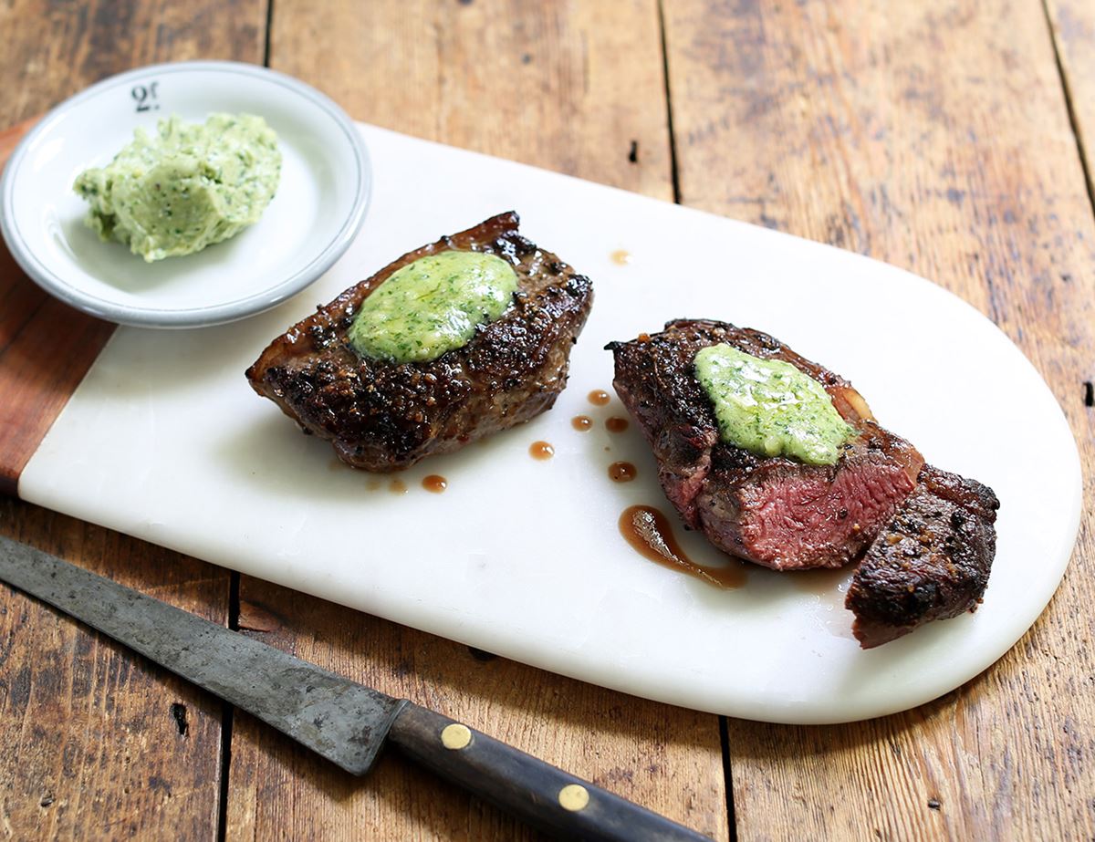 Picanha Steaks with Stilton Butter