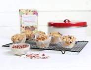Beetroot & Ginger Muesli Breakfast Muffins