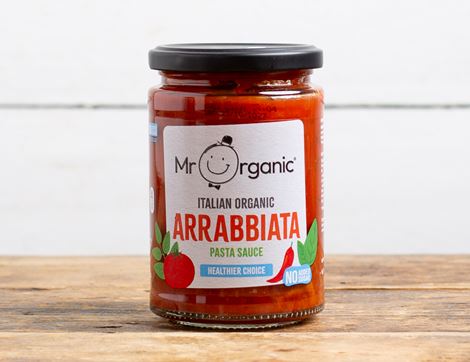 Chilli Arrabbiata Pasta Sauce, Organic, Mr Organic (350g)
