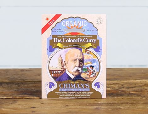 The Colonel's Curry Spice, Hot, Organic, Chiman's (26g)