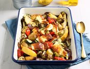 Halloumi & Med Veg Tray Bake