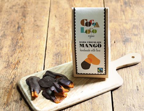 organic dark chocolate mango cocoa loco