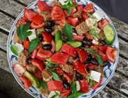 Summer Panzanella Salad 