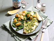 Plaice with Lemon & Parsley Butter