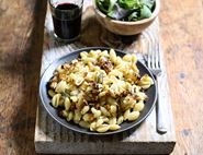 Cheesy Roast Cauliflower Pasta