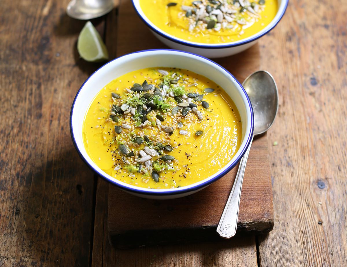 Cream of Carrot & Coconut Soup