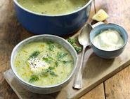 Courgette & Butter Bean Soup