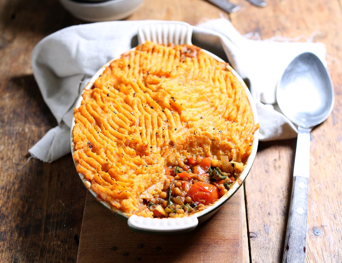 Moroccan Spiced Shepherdess Pie