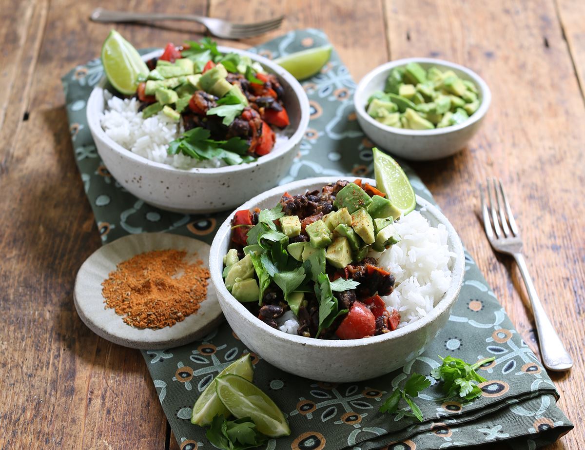 Avocado & Black Bean Burrito Bowl