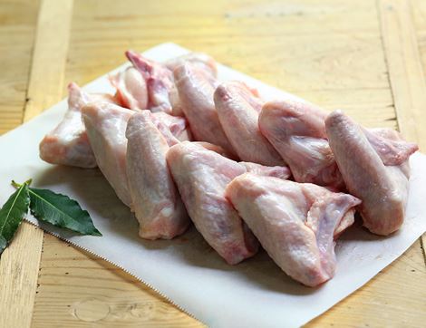 Chicken Wings, Organic, Abel & Cole (1kg, pack of 8-10)