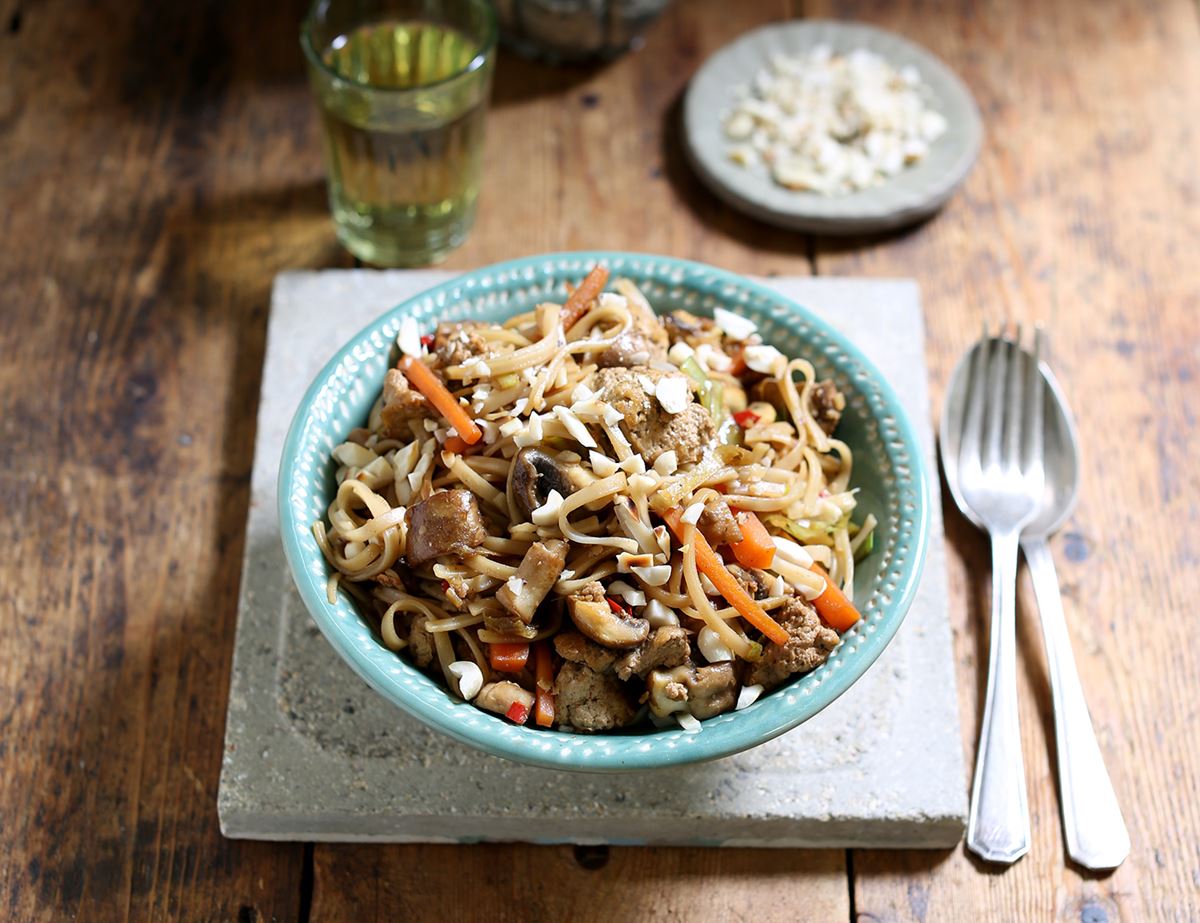 Quick Veggie Noodle Stir-Fry