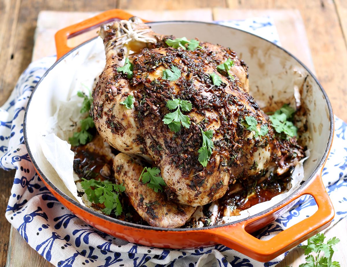 Whole Roast Jerk Chicken