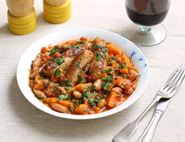 Chunky Sausage & Bean Hot Pot