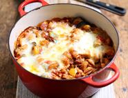 Easy Cheesy Tomato Pasta Bake