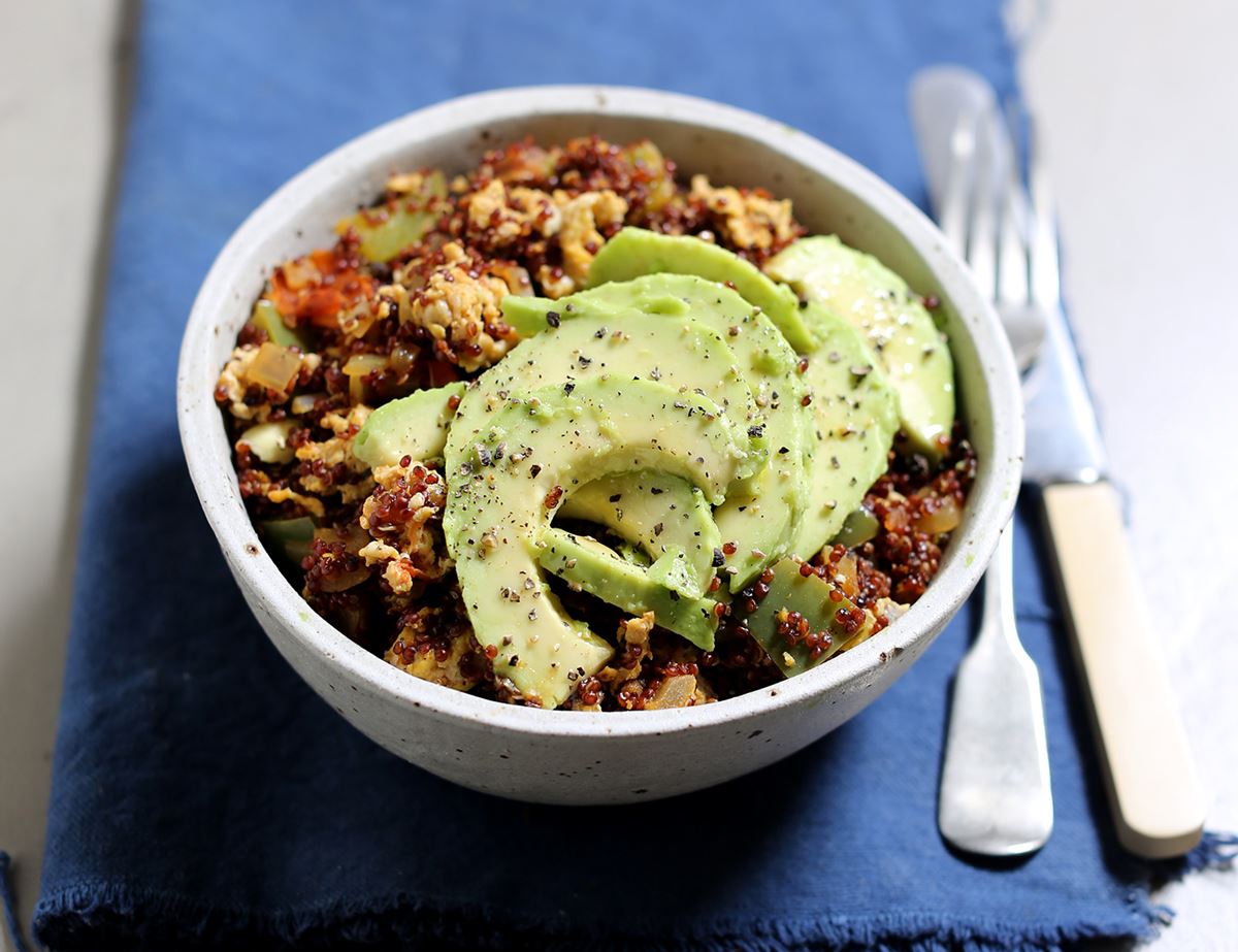 Tex-Mex Egg Fried Quinoa