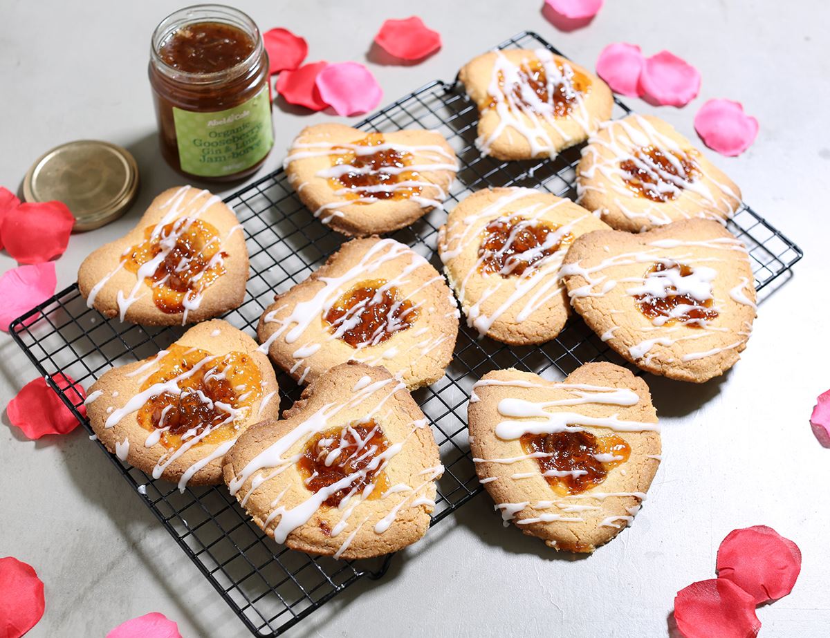 Jammy Sweetheart Biscuits