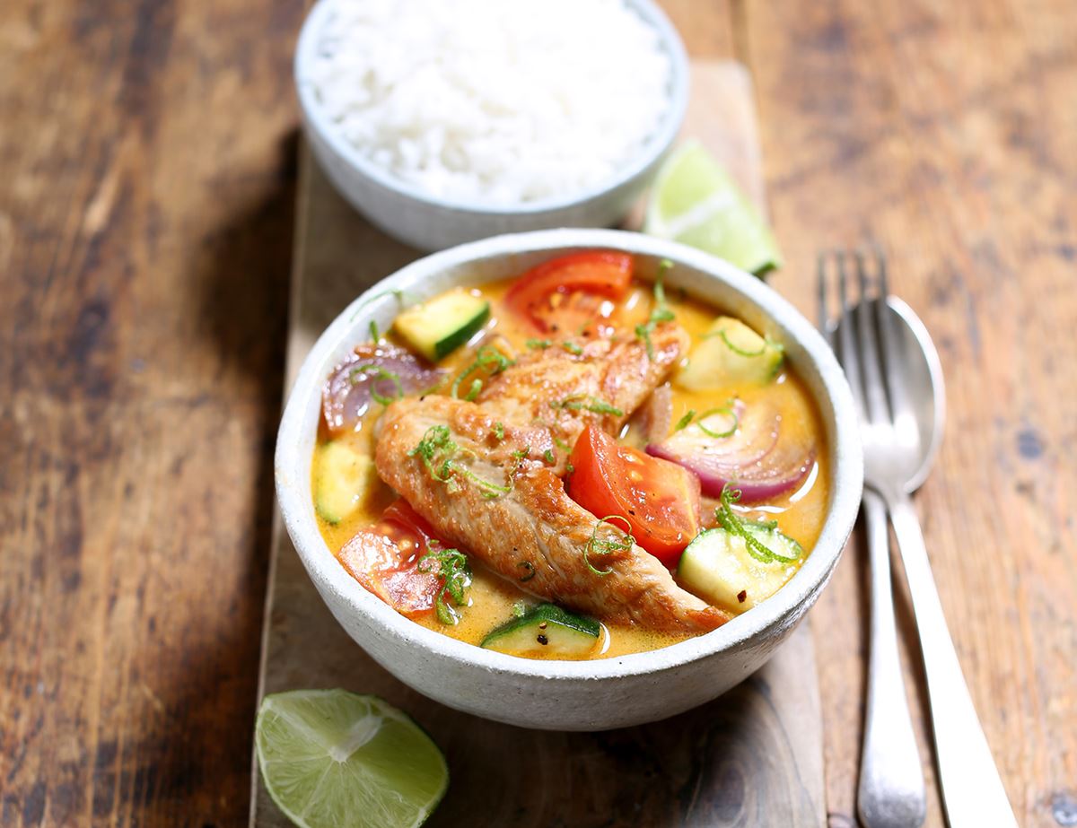 Quick Thai Green Chicken Curry