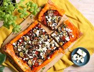 Upside Down Antipasti Tart