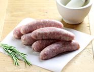 Gluten-Free Pork & Leek Sausages, Organic (400g, pack of 6)