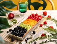 Rainbow Fruit Tart