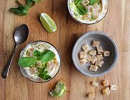 Gooseberry, Lime & Mint Fool