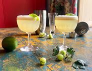 Gooseberry, Lime & Gin Fizz