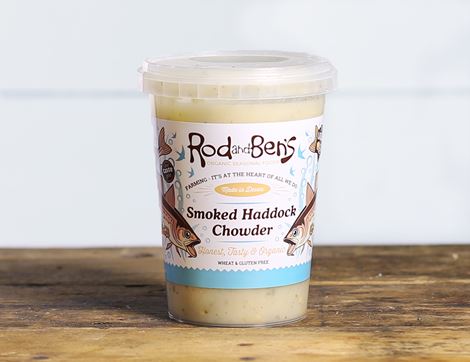 Smoked Haddock Chowder, Organic, Rod & Ben's (600g)