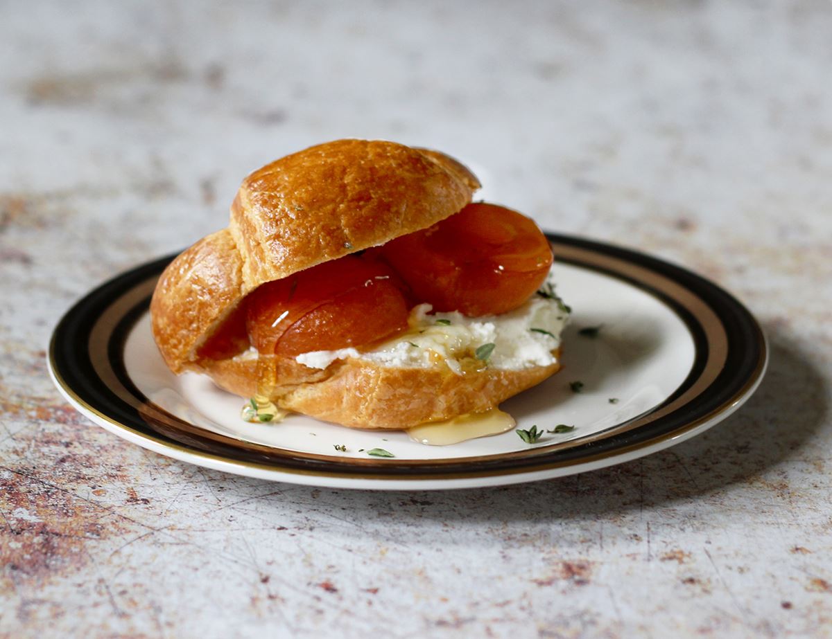 Apricot & Goat's Cheese Croissants