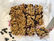 Blueberry & Banana Oat Crumble Bars