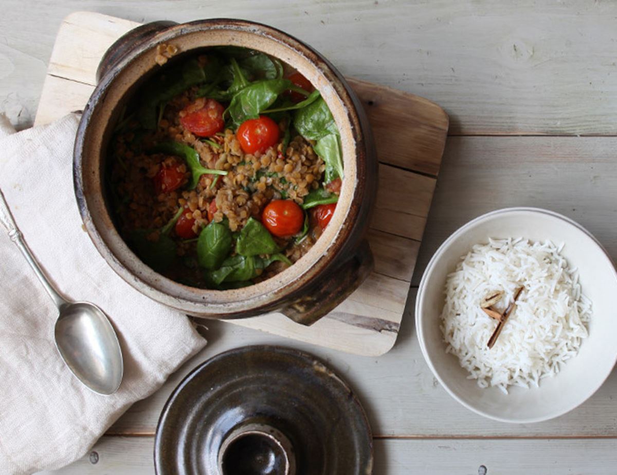 Red Lentil Curry in a Hurry