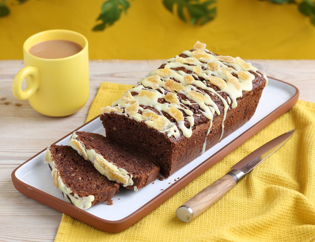 Chocolate & Ginger Loaf Cake